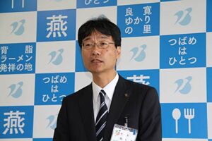 30日行われた鈴木燕市長の定例記者会見
