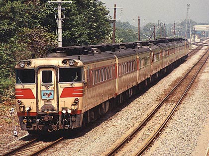  国鉄　キハ82系特急「おおとり」（運行開始時の特急「白鳥」でもこの車輛だった）