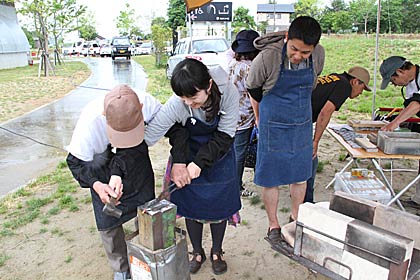 意外性があり、ものづくりのだいご味の一端を感じられる和釘づくり体験