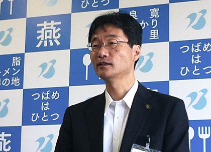  27日行われた鈴木市長の定例会見