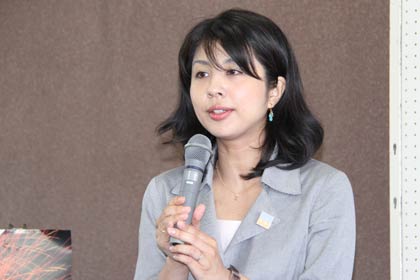  新たに「まちなか応援マネージャー」に就任した石本さん