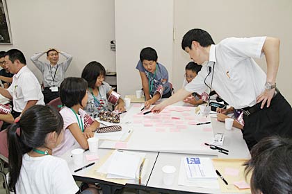  白熱した編集会議