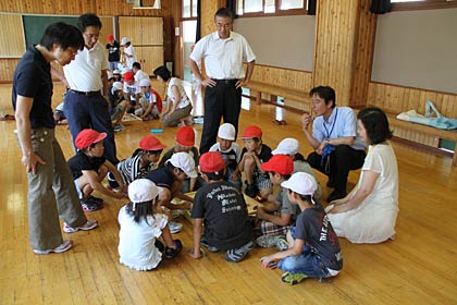  気がつけば先生も熱中