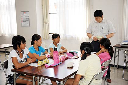 昨年の長善館学習塾のようす