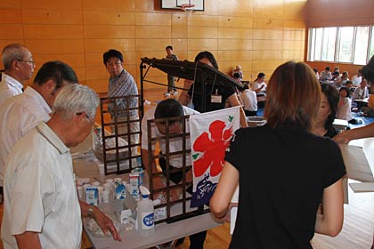 氷旗も涼感を演出