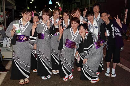 踊り終わってハイチーズ！