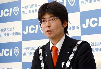  2013年度理事長候補者に選出された現監事の早川滝徳さん
