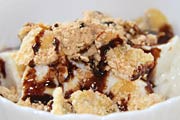 クルミときな粉とチョコレート