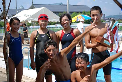 リレー優勝者