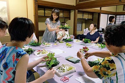 お菓子とお花の体験レッスン