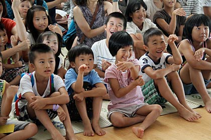  会場は笑顔でいっぱい