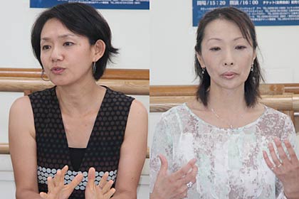 左が福本さん、右が小林さん