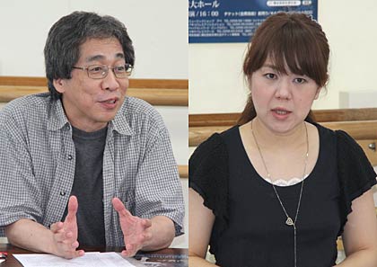 左が磯部さん、右が石丸さん