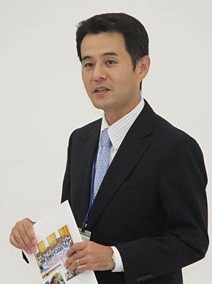 第5回寺子屋つばさ100km徒歩の旅実行委員会の嘉瀬会長
