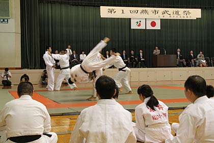 燕市武道協議会主催の第1回燕市武道祭