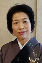 日本画・小嶋幸子さん(68)=猪子場新田=