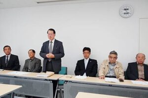 私たちの三条市をつくる市民の会が17日開いたパルム裁判説明会