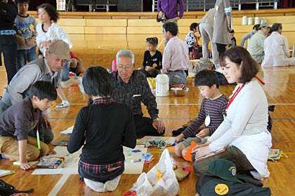 道中で気付いたことを書き記して避難経路マップを作成