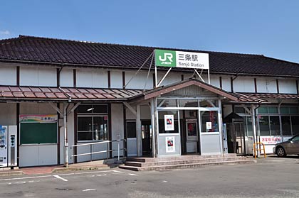  燕三条ブランド推進室が11月10日に行う燕三条まちあるき「三条駅界隈～嵐南のまちなみ散歩・木工の風景～」の中心となる三条駅