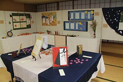  3階、ペン習字サークル「希望」