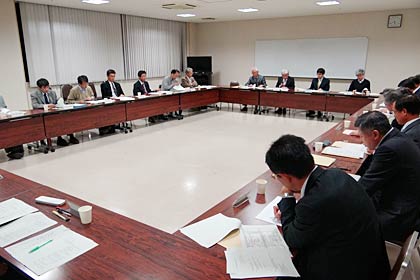 25日設置された「県央地域救急医療連絡協議会」の第1回協議会