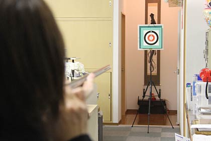 ちょっとした場所があれば手軽に練習できる