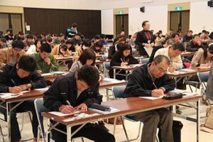 11日行われた日本金属洋食器工業組合主催第2回カトラリー検定