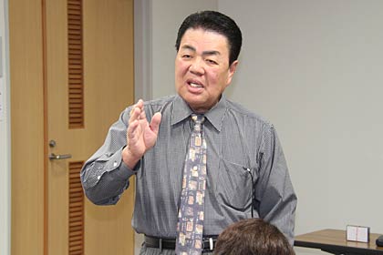 講師の三森とおるさん