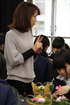 フラワーアレンジメント講座