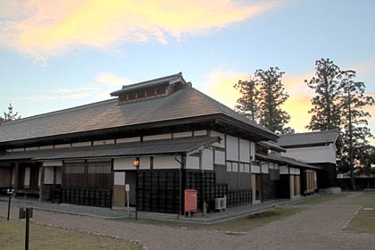 12月16日まで西蒲区文化施設スタンプ＆クイズラリーが行われている施設のひとつ、澤将監の館