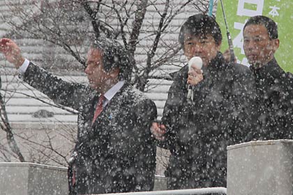 橋下氏の演説