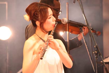 22日開かれた本宮宏美さんセカンドアルバム『輝』リリース記念ライブ