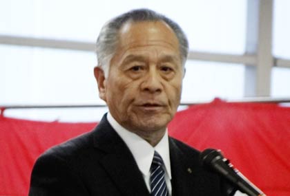 青柳社長のあいさつ