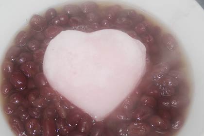 さっと焼いて汁粉に