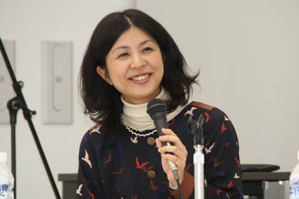 パネリストのまちなか応援マネージャー石本さん