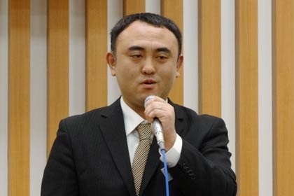 大西会長のあいさつ