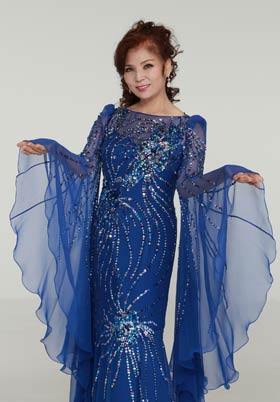  3月10日、加茂文化会館で開かれるコンサートに出演の八代亜紀さん