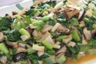 Vege Table「小松菜としいたけのわさび和え」