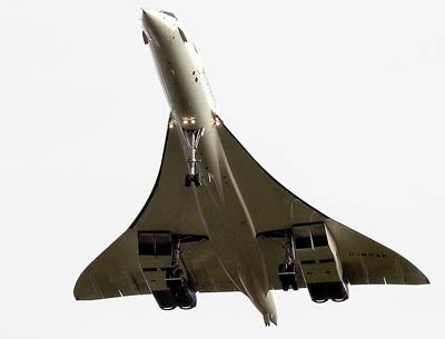 ウィキペディアより超音速旅客機「コンコルド」