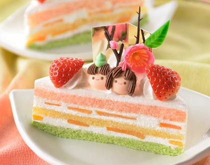「ひなケーキ」（420円）
