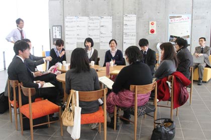  つばめ若者会議に向けて1月11日に燕市産業史料館で開かれた若手市職員による第2回のプランナー会議