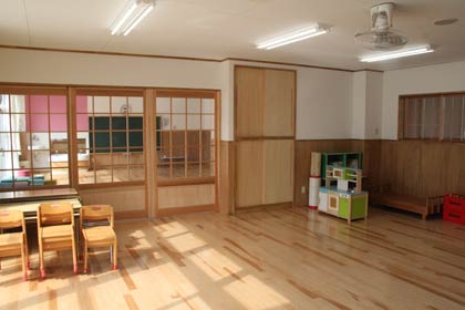 増築部分の3歳児室