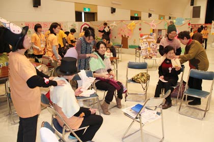  12プロジェクトの体験会がいっせいに開かれた元気まつり2013
