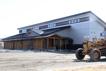 清掃センター向かいに4月7日オープンする環境啓発施設「かんきょう庵」