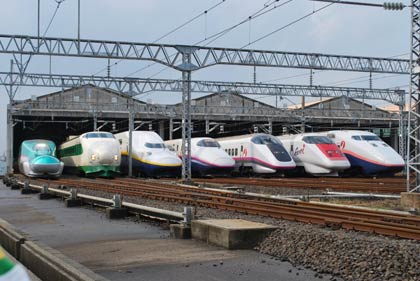 2012年10月21日、新潟新幹線車両センターでの一般公開