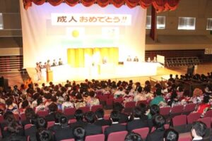 17日行われた燕市成人式