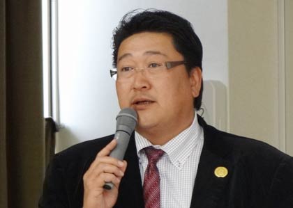 特別講演を行う(株)若林製作所の若林正和さん