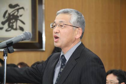 島田議会事務局長