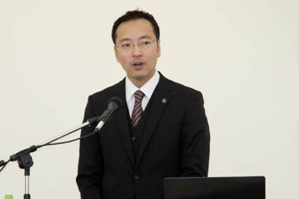 三条市長国定勇人氏