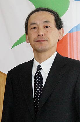 燕市教育長に就任した前糸魚川白嶺高校校長の上原さん